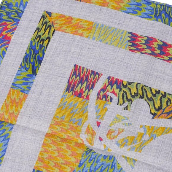 NWT Hermes Marble  EX libris Cashmere Silk Scarf 90cm - Picture 10 of 13